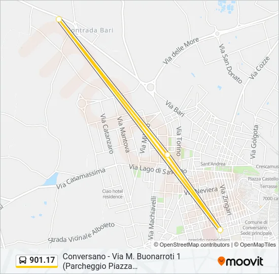 901.17 Bus Line Map