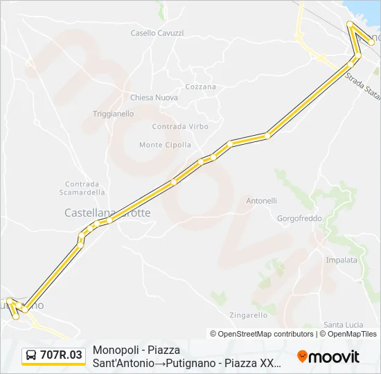707R.03 Bus Line Map