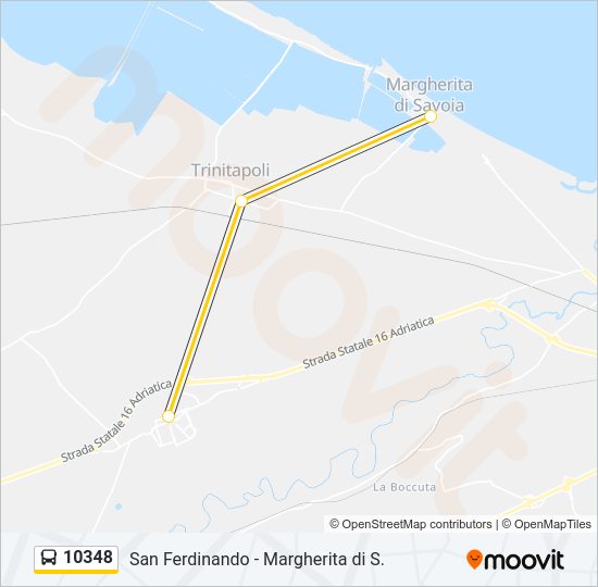 10348 Bus Line Map