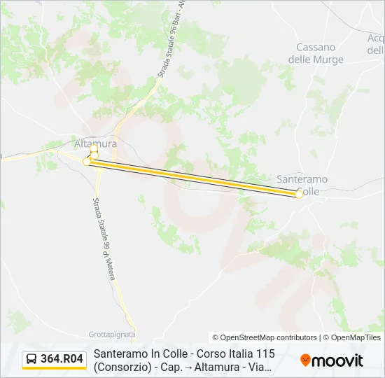 364.R04 Bus Line Map