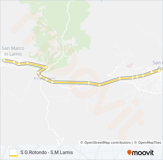 Percorso linea bus 737-2R.02