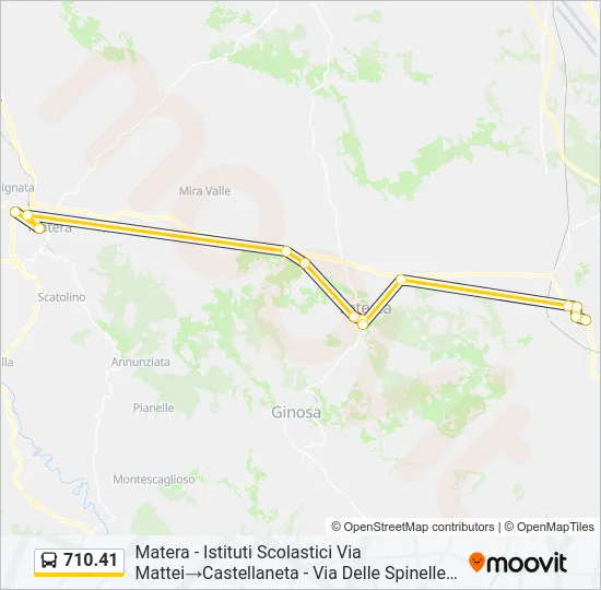 710.41 Bus Line Map