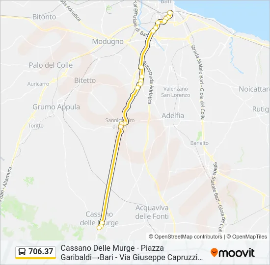 706.37 Bus Line Map