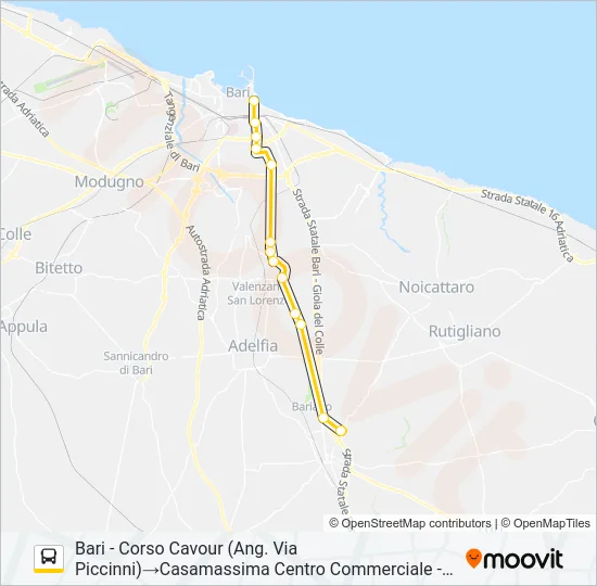 797SAB.01 Bus Line Map