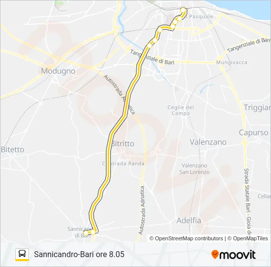 706.08BIS.07 Bus Line Map
