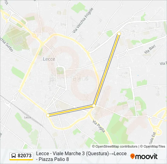 82073 Bus Line Map