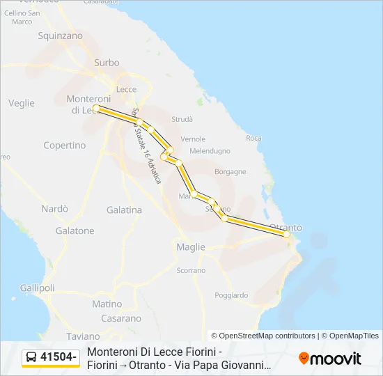 41504- Bus Line Map
