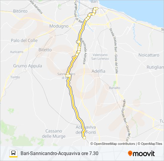 706R.05.01 bus Line Map