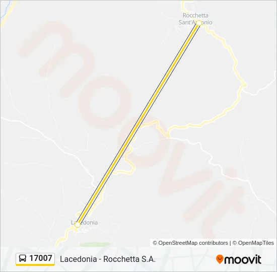 17007 Bus Line Map