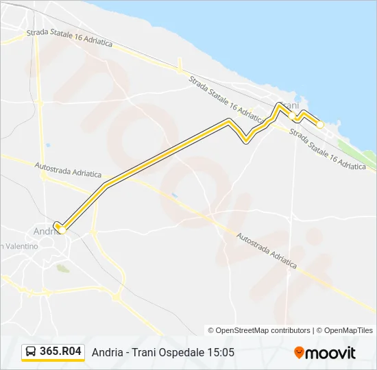 365.R04 Bus Line Map