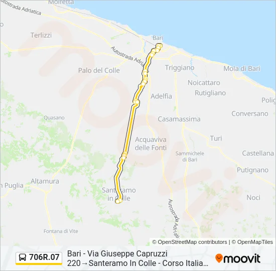 706R.07 Bus Line Map