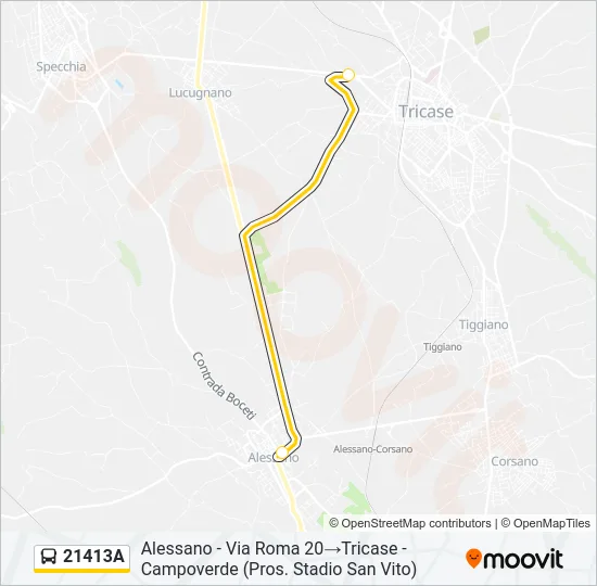 21413A Bus Line Map