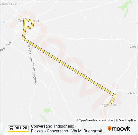 901.20 Bus Line Map