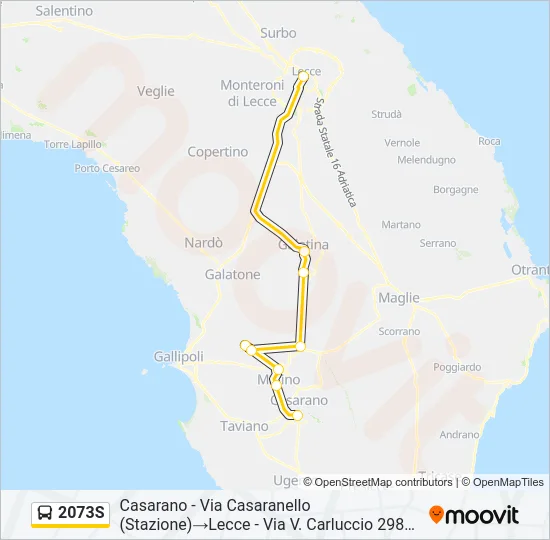 2073S Bus Line Map