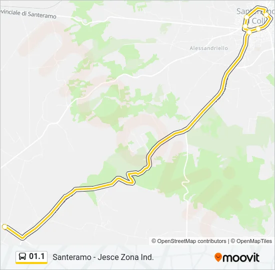 01.1 Bus Line Map