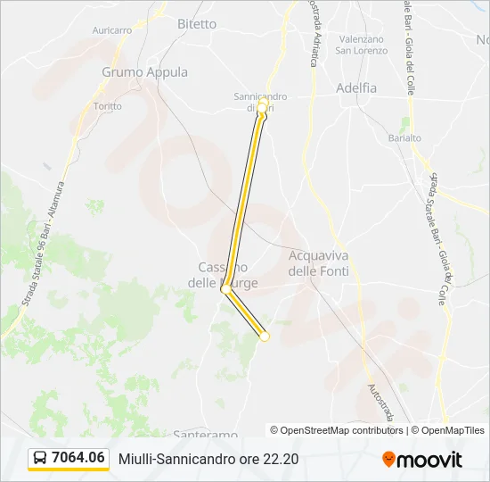 7064.06 Bus Line Map