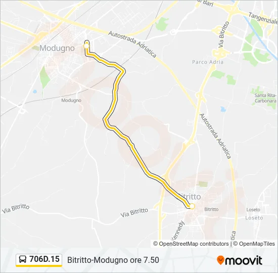706D.15 Bus Line Map