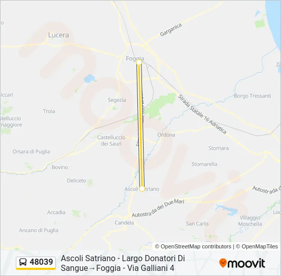 48039 Bus Line Map