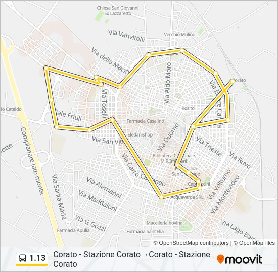 1.13 Bus Line Map