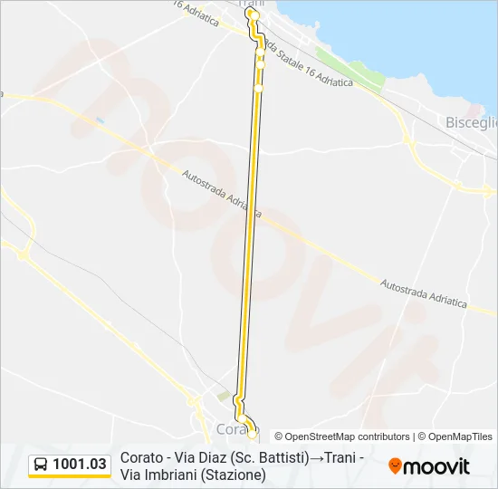 1001.03 Bus Line Map
