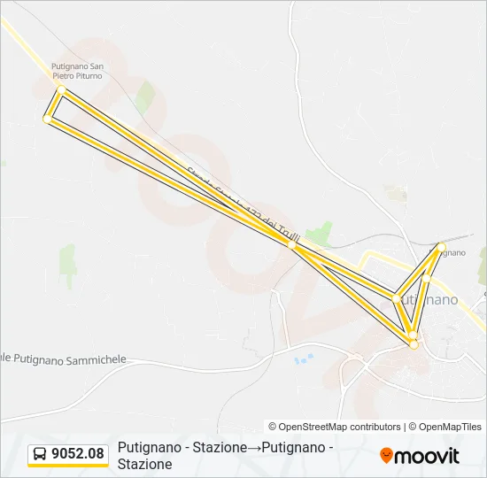 9052.08 Bus Line Map