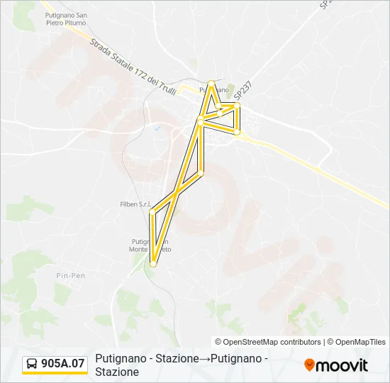 905A.07 Bus Line Map