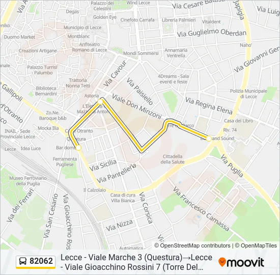 82062 Bus Line Map
