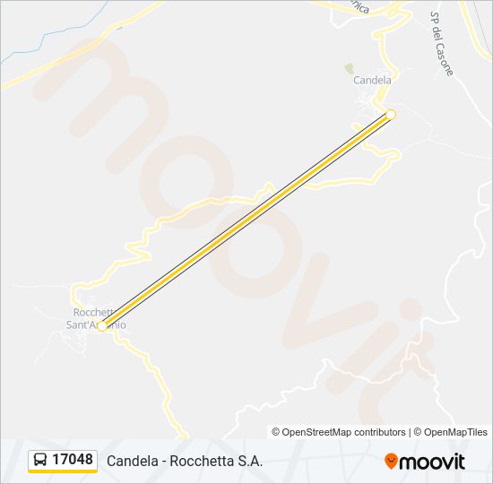 17048 Bus Line Map