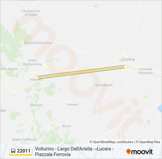 22011 Bus Line Map