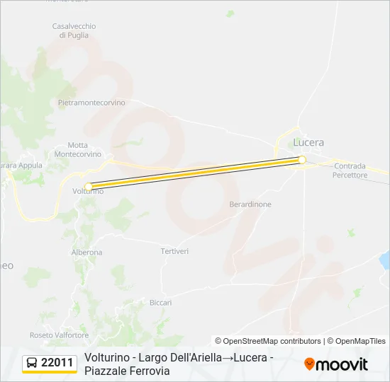22011 Bus Line Map