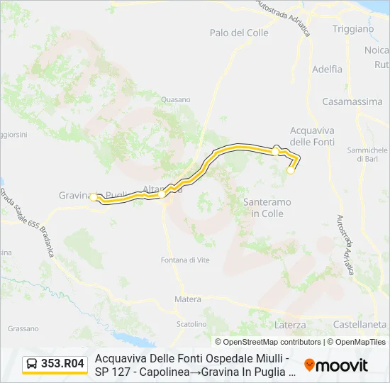 353.R04 Bus Line Map