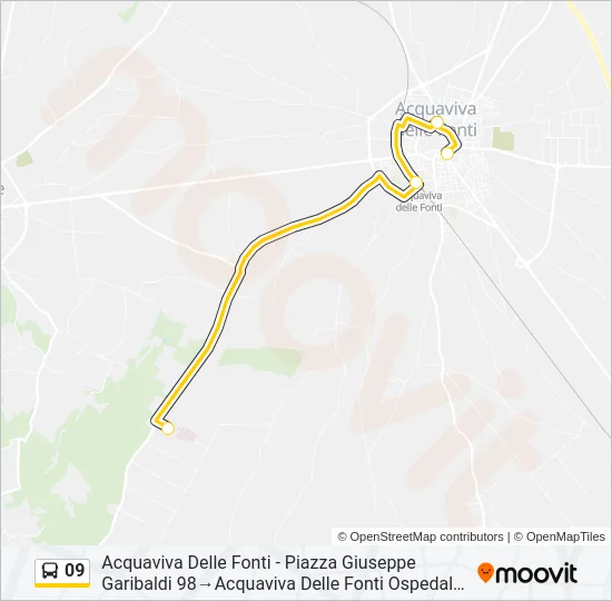 09 Bus Line Map