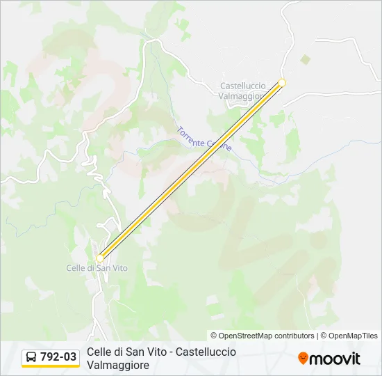792-03 Bus Line Map