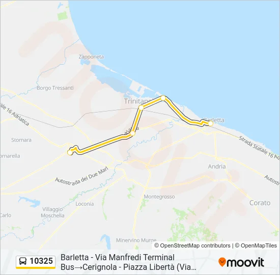 10325 Bus Line Map