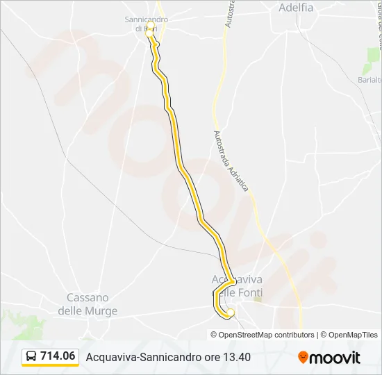714.06 Bus Line Map