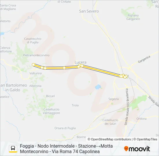721R.001 Bus Line Map