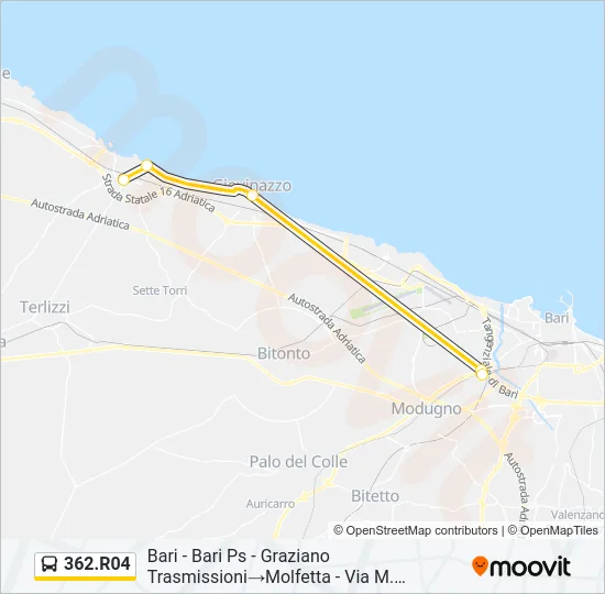 362.R04 Bus Line Map