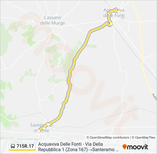715R.17 Bus Line Map