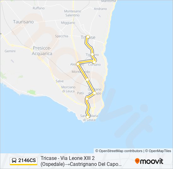 2146CS bus Line Map