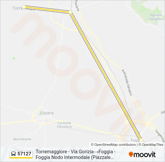 57127 Bus Line Map
