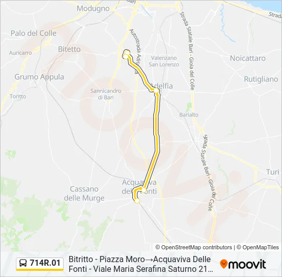 714R.01 Bus Line Map