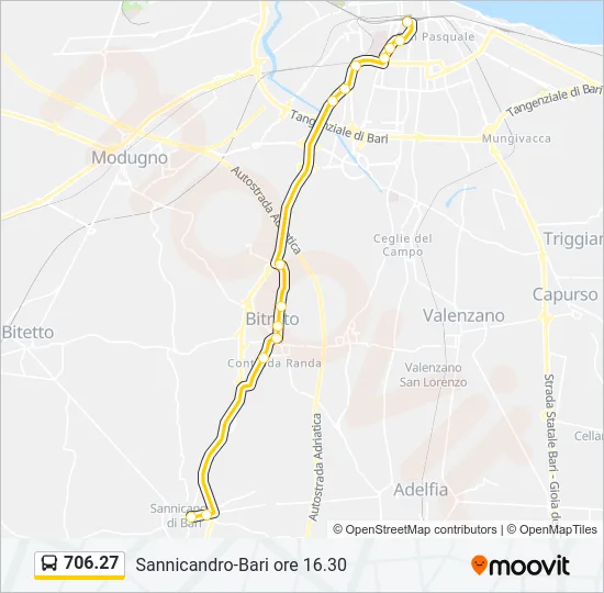 706.27 Bus Line Map
