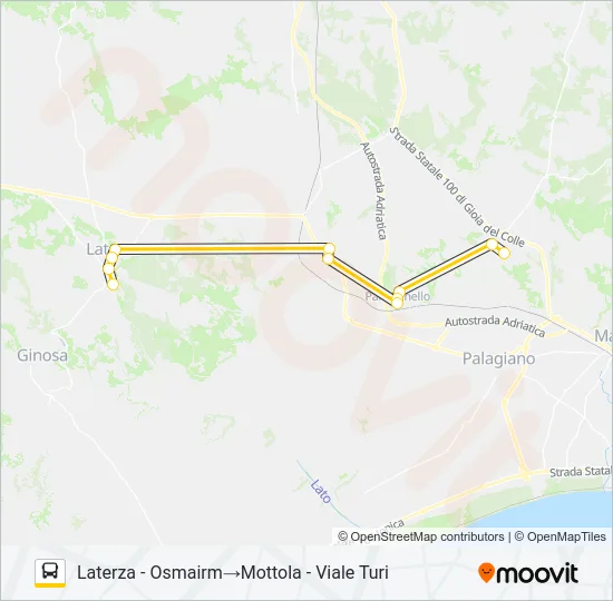 711R.03.01 Bus Line Map