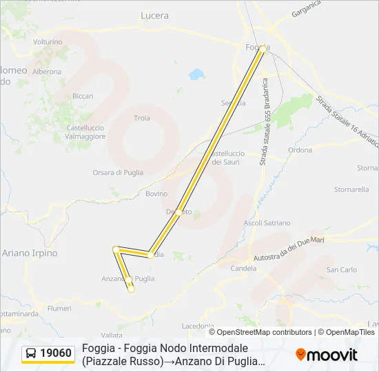 19060 Bus Line Map