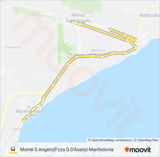 741R.1D-L Bus Line Map