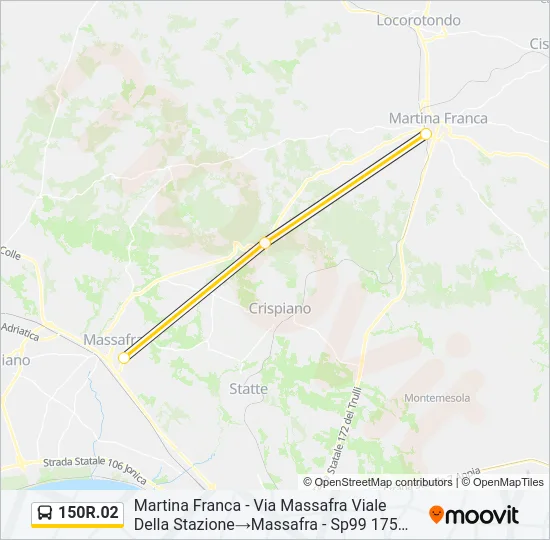 150R.02 Bus Line Map