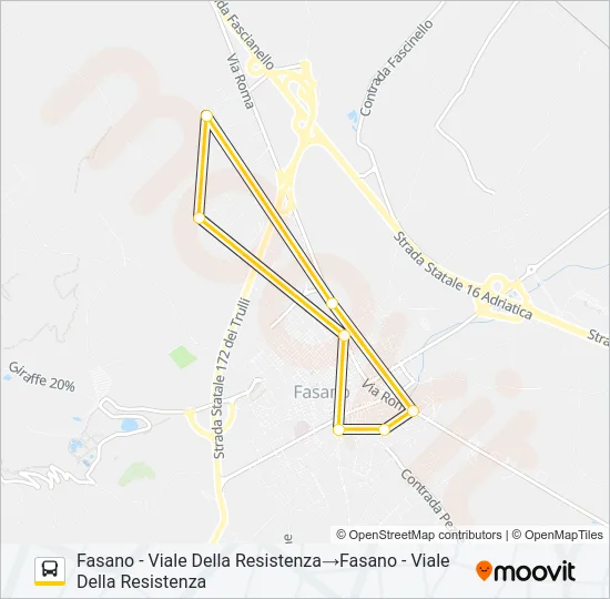 902.ZIN3 Bus Line Map