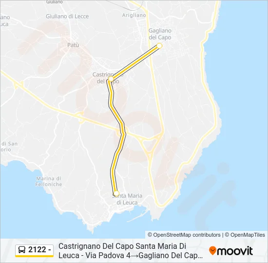 2122 - Bus Line Map