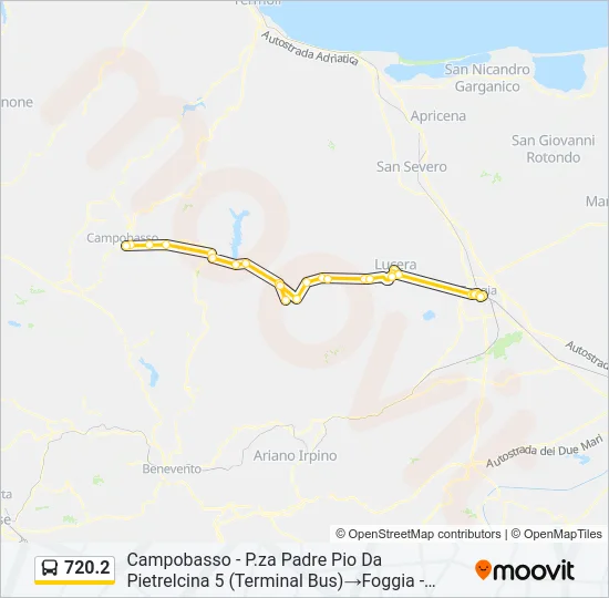 720.2 Bus Line Map