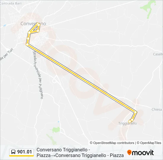 901.01 Bus Line Map